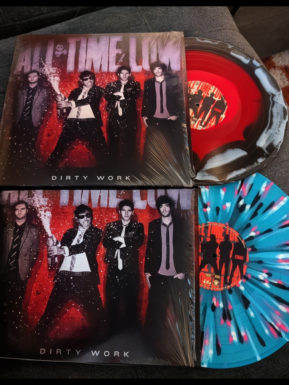 All Time Low "Dirty Work" Limited Edition Vinyl Bundle - Never Spun!